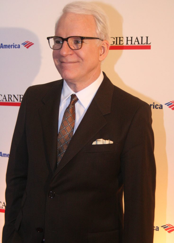 Steve Martin, one of the three leads of Only Murders in the Building